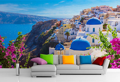 Fototapeta Santorini island, Greece 1501